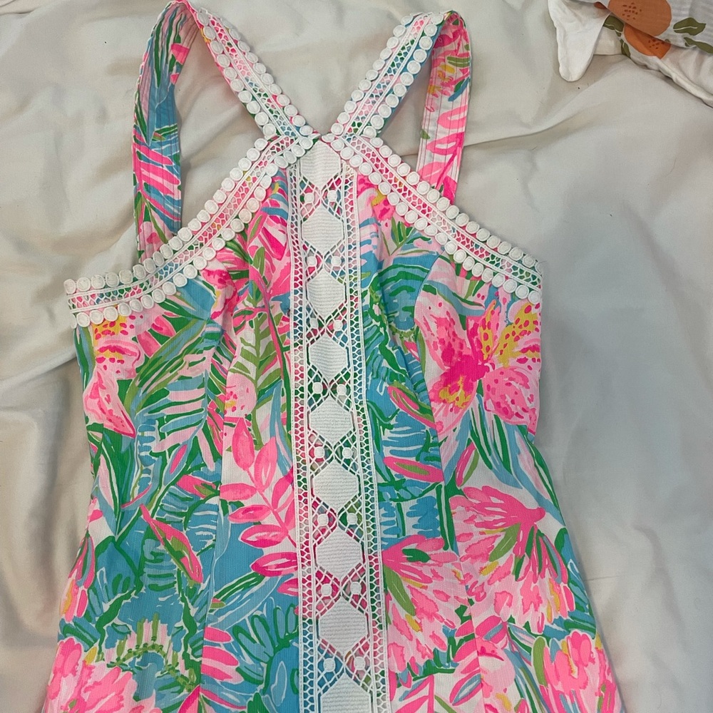 Lilly Pulitzer mini halter dress